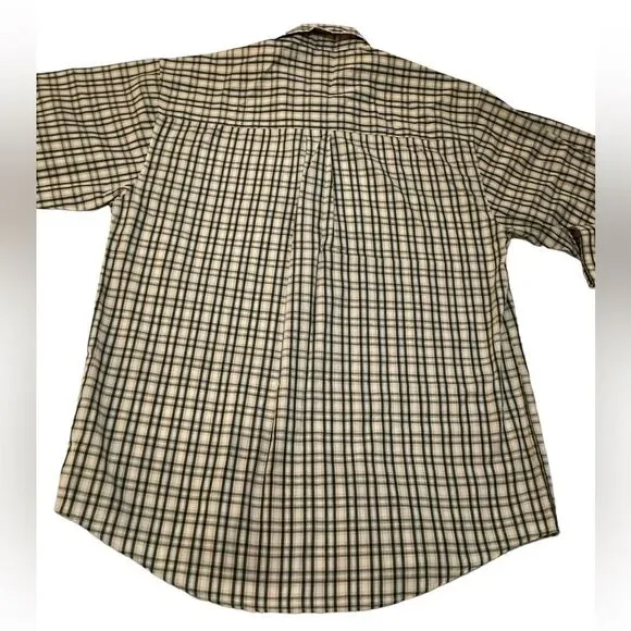 Maxini Sport Men Shirt Medium (16 1/4) Plaid Long Sleeves Button Up Casual shirt - Picture 10 of 15